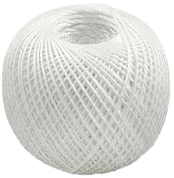 Нитки для вязания Ирис (100% хлопок) 20х25г/150м (белый) от компании Магазин ШвейМаг - фото 1