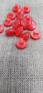 Пуговицы блузочные карамелька, 11мм (красный)