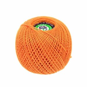 Нитки для вязания Ирис (100% хлопок) 20х25г/150м (оранжевый)