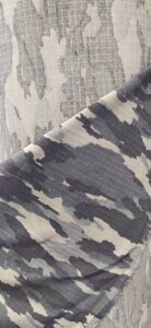 Ткань Грета кмф шир 1,5м (хаки с серым)