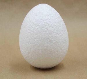 Яйцо из пенопласта фактурное h-7см