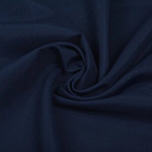 Ткань Габардин 150г/м² 100% ПЭ шир. 150см (темно-синий)