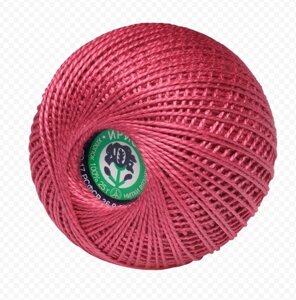 Нитки для вязания Ирис (100% хлопок) 20х25г/150м (ярко-розовый)