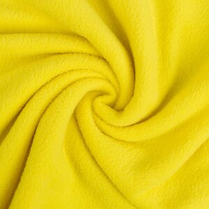 Ткань флис 240гр/м2 шир 1,5м (желтый)