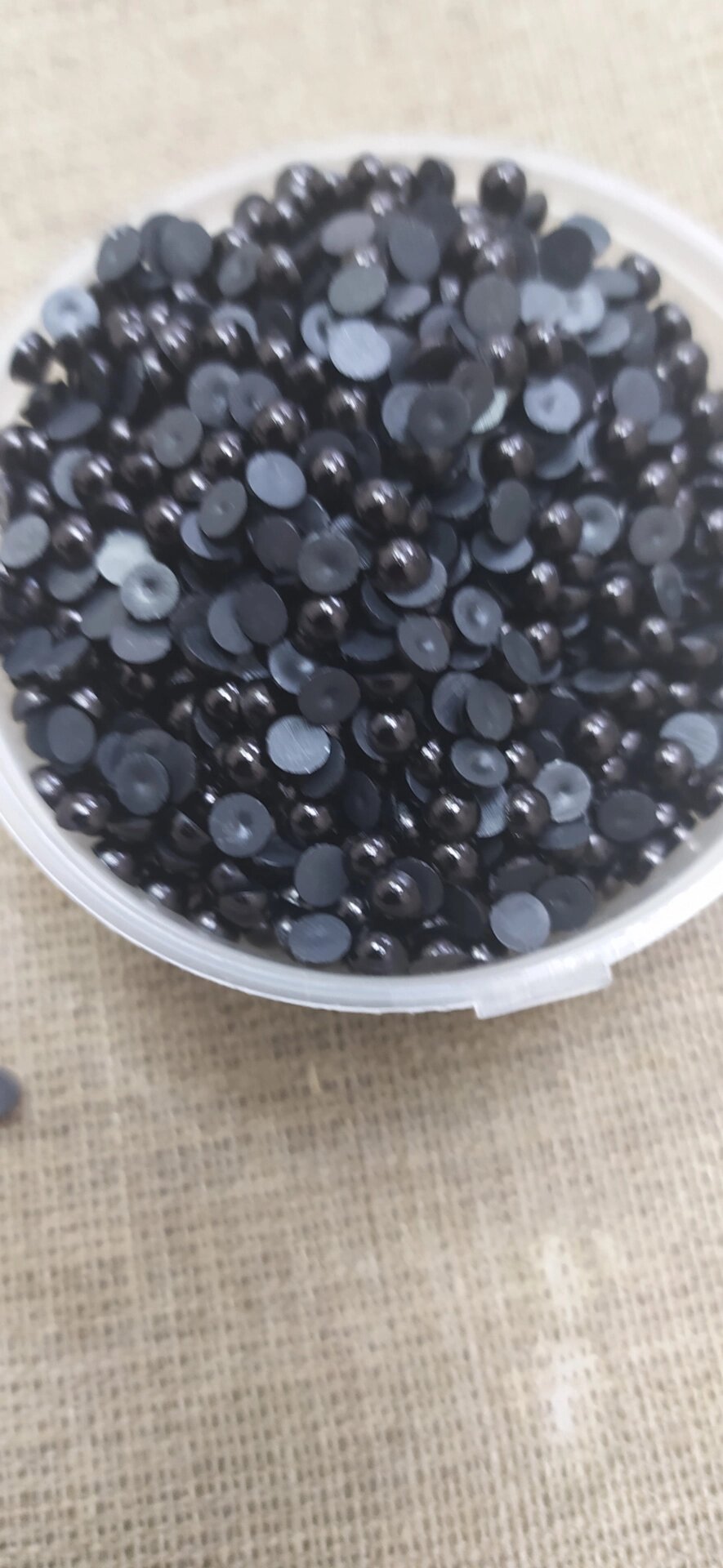 Поулубусины клеевые 4мм,100гр (черный) от компании Магазин ШвейМаг - фото 1