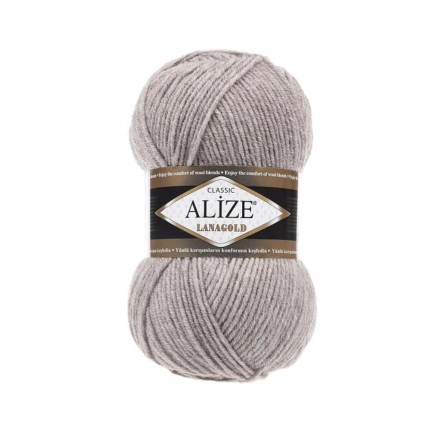 Пряжа ALIZE Lana Gold (серый) от компании Магазин ШвейМаг - фото 1