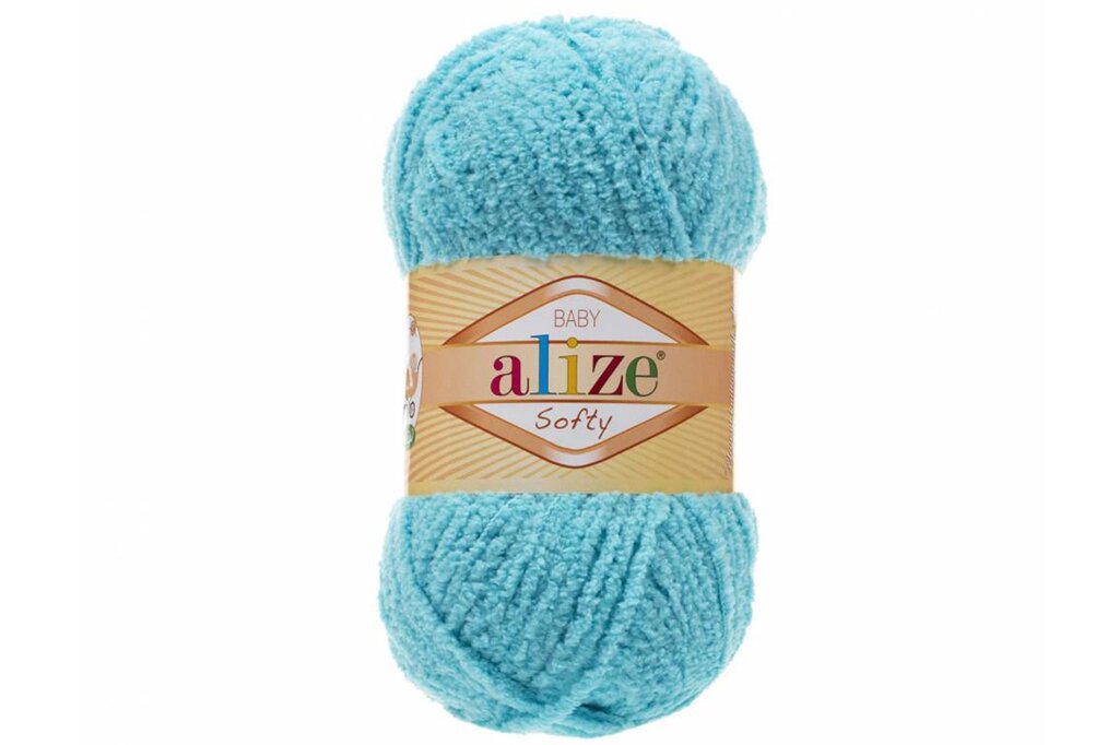 Пряжа ALIZE Softy (голубой) от компании Магазин ШвейМаг - фото 1
