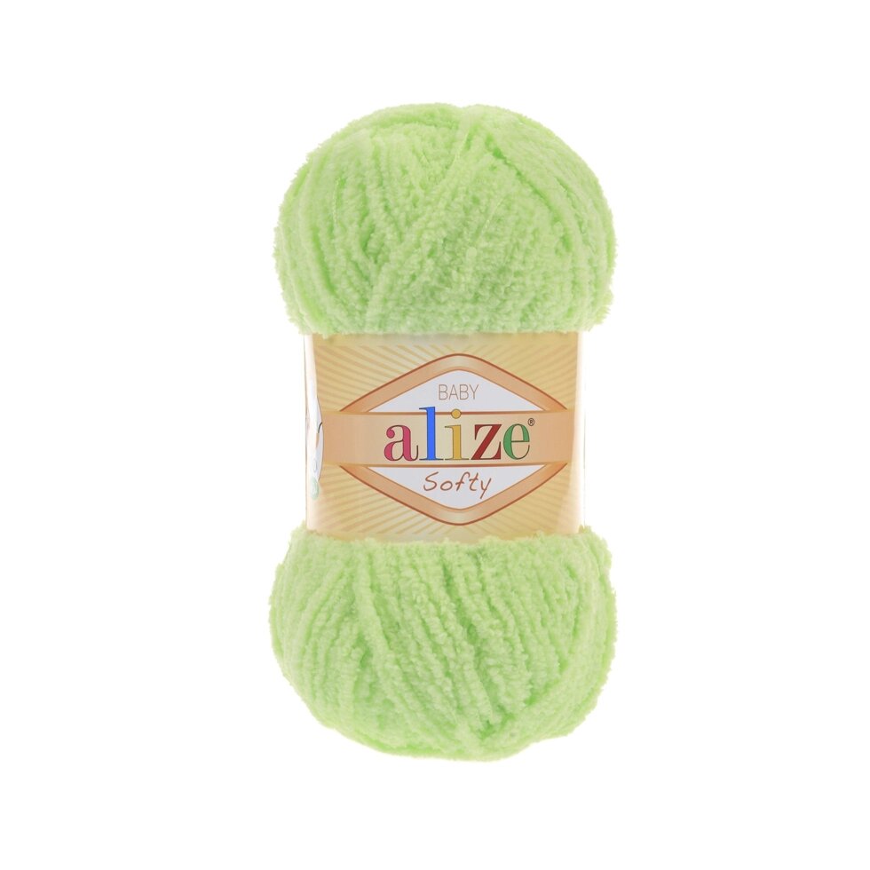 Пряжа ALIZE Softy (салатовый) от компании Магазин ШвейМаг - фото 1