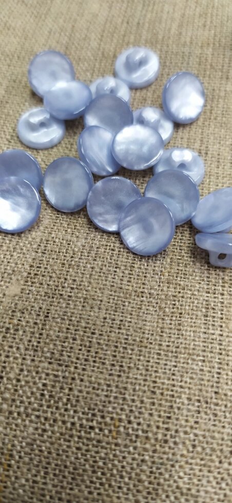 Пуговицы блузочные , 11мм (пыльно-голубой) от компании Магазин ШвейМаг - фото 1