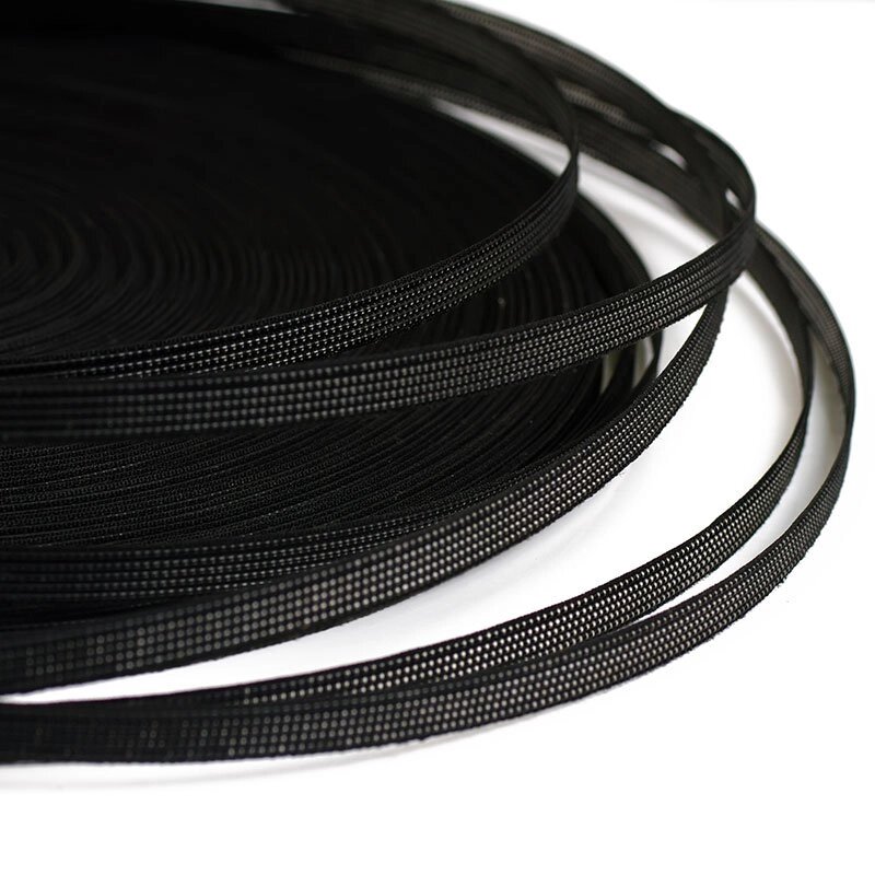 Регилин TBY жесткий шир. 12мм, уп. 50ярд (черный) от компании Магазин ШвейМаг - фото 1