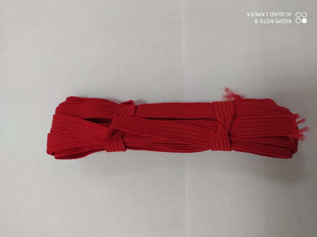 Резинка 8мм, 5м (красная) ##от компании## Магазин ШвейМаг - ##фото## 1