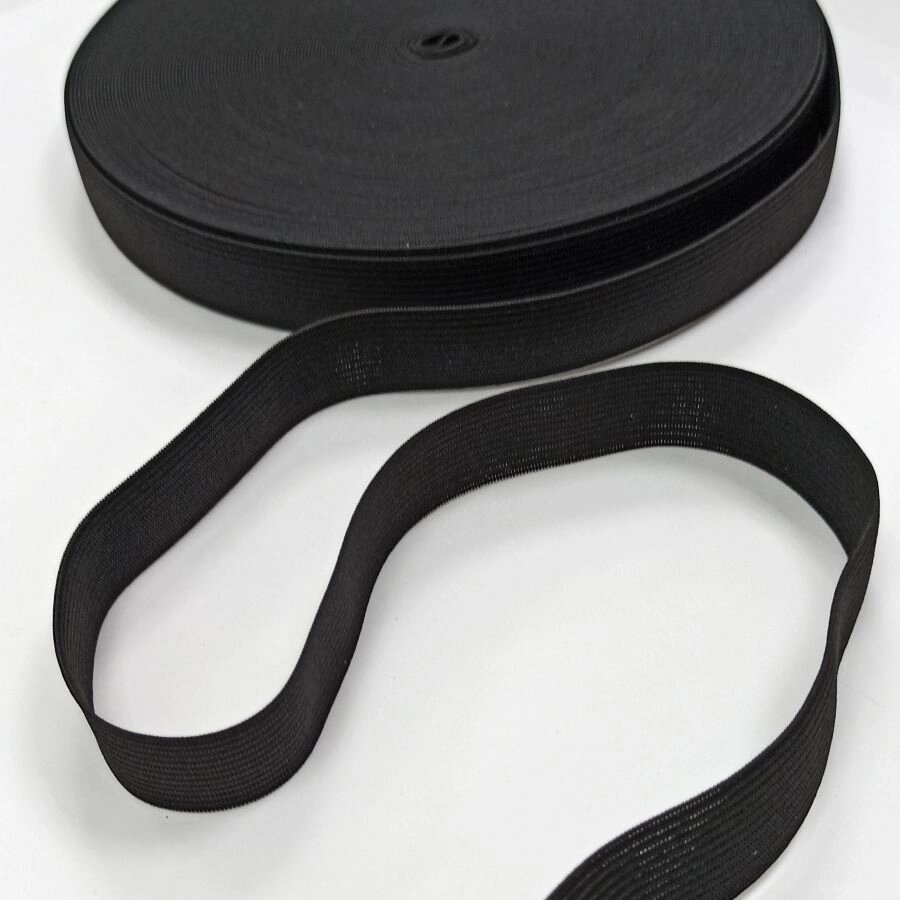 Резинка Ультра шир 1,5см (черная) от компании Магазин ШвейМаг - фото 1