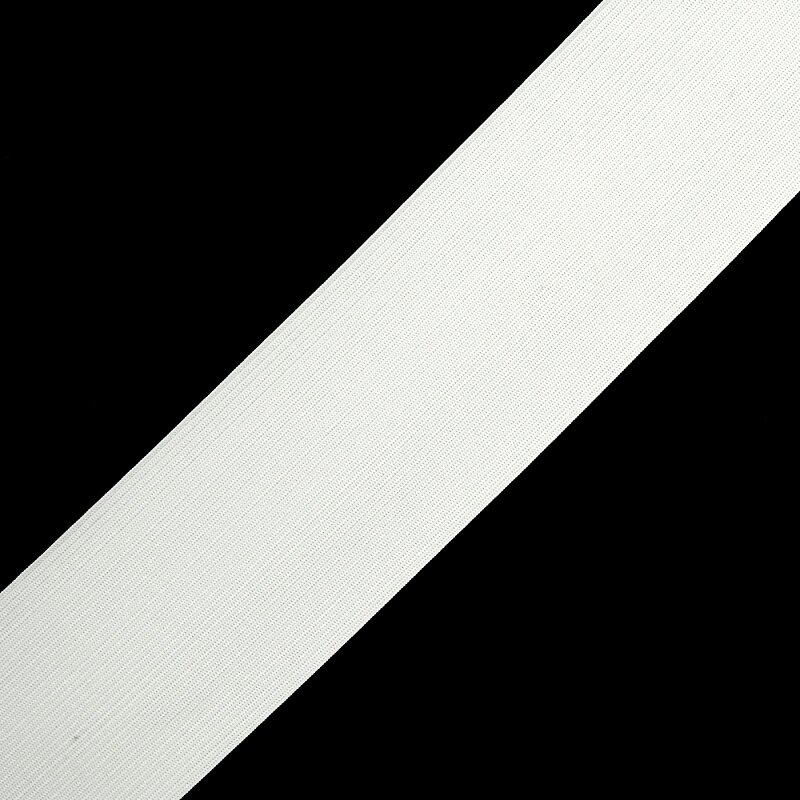 Резинка вязаная 100мм, 40м белая ##от компании## Магазин ШвейМаг - ##фото## 1