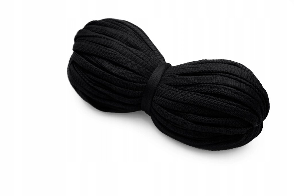Шнур полиэфирный d-4мм (черный) от компании Магазин ШвейМаг - фото 1