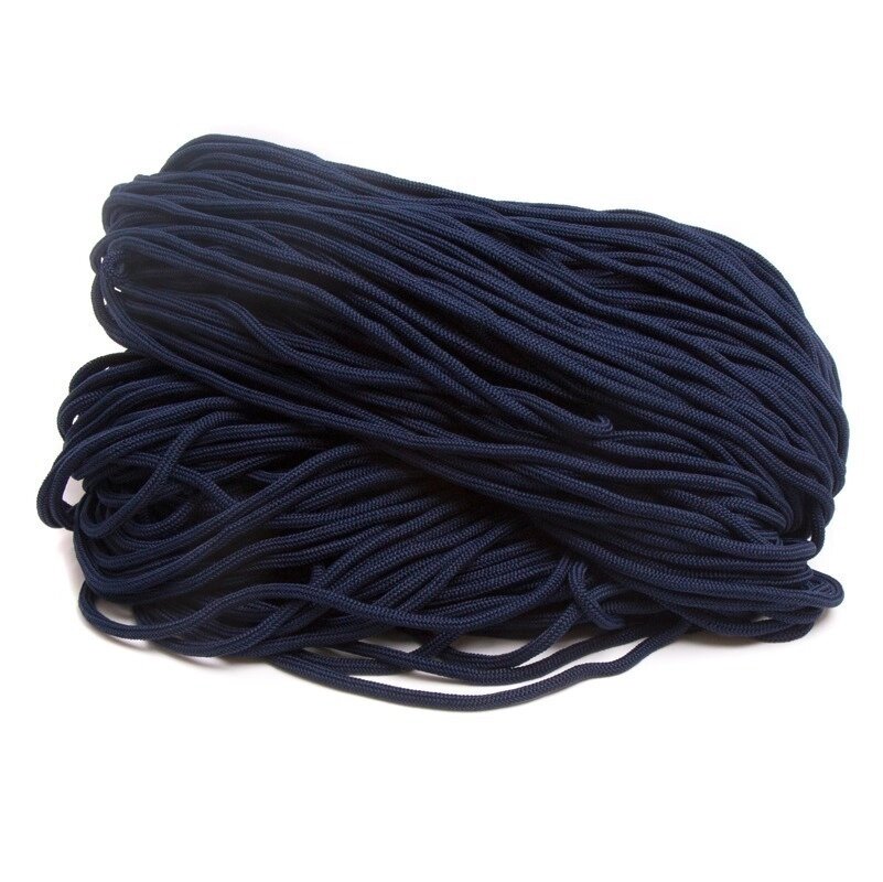 Шнур полиэфирный d-4мм (темно-синий) от компании Магазин ШвейМаг - фото 1