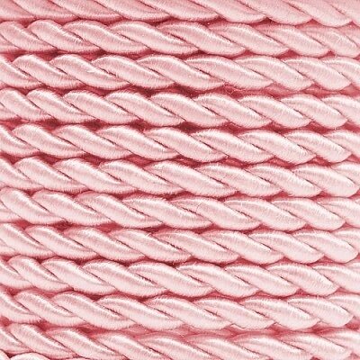 Шнур витой мебельный 3мм,10ярд (розовый) от компании Магазин ШвейМаг - фото 1