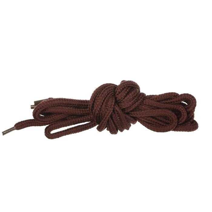 Шнурки круглые 60см (коричневое) от компании Магазин ШвейМаг - фото 1