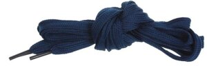 Шнурки плоские 1м (темно-синий)