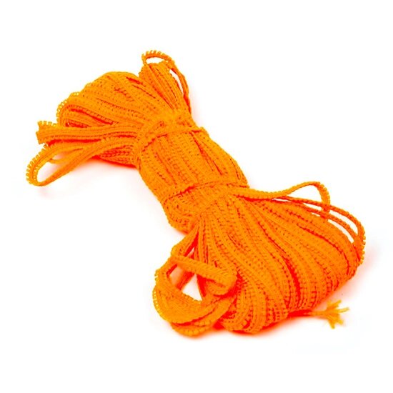 Тесьма отделочная (шнур) Сороконожка, шир 5мм, 25м (оранжевый) от компании Магазин ШвейМаг - фото 1