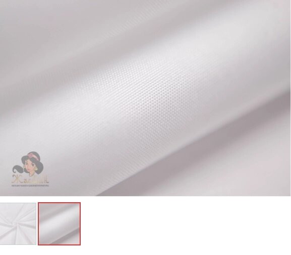 Ткань Дюспа 100% полиэстер (белая) от компании Магазин ШвейМаг - фото 1