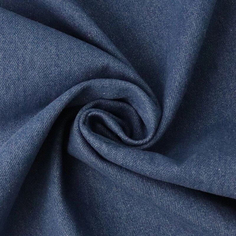 Ткань Джинс 330 г/м² 100% хлопок шир.150 см (темно-синий ) от компании Магазин ШвейМаг - фото 1