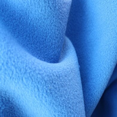 Ткань флис 240гр/м2 шир 1,5м (голубой) от компании Магазин ШвейМаг - фото 1