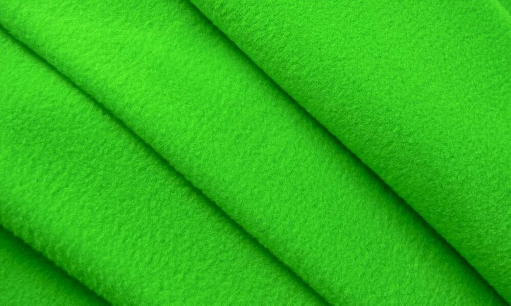 Ткань флис 240гр/м2 шир 1,5м (зеленая трава) от компании Магазин ШвейМаг - фото 1