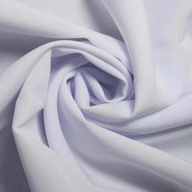 Ткань Габардин 150г/м² 100% ПЭ шир.150см (белый) ##от компании## Магазин ШвейМаг - ##фото## 1