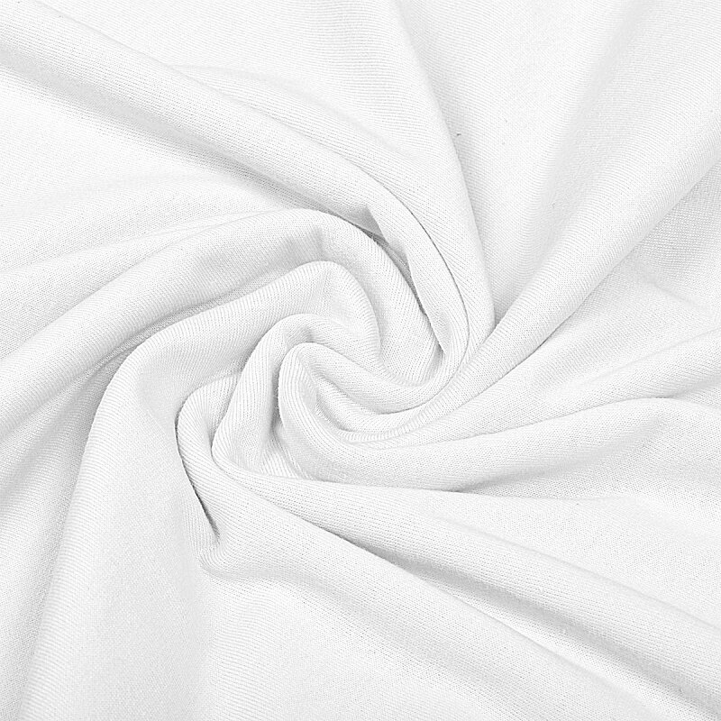Ткань кулирка гл/крашеный, 145г/м² 100% хлопок шир.100+100см (белый) от компании Магазин ШвейМаг - фото 1