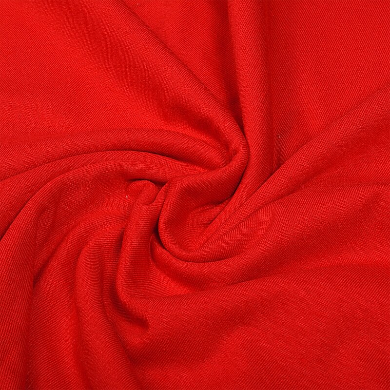 Ткань кулирка гл/крашеный, 145г/м² 100% хлопок шир.100+100см (красный) от компании Магазин ШвейМаг - фото 1