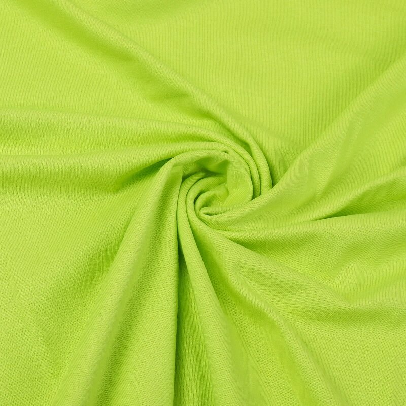 Ткань кулирка гл/крашеный, 145г/м² 100% хлопок шир.100+100см (салатовый) от компании Магазин ШвейМаг - фото 1