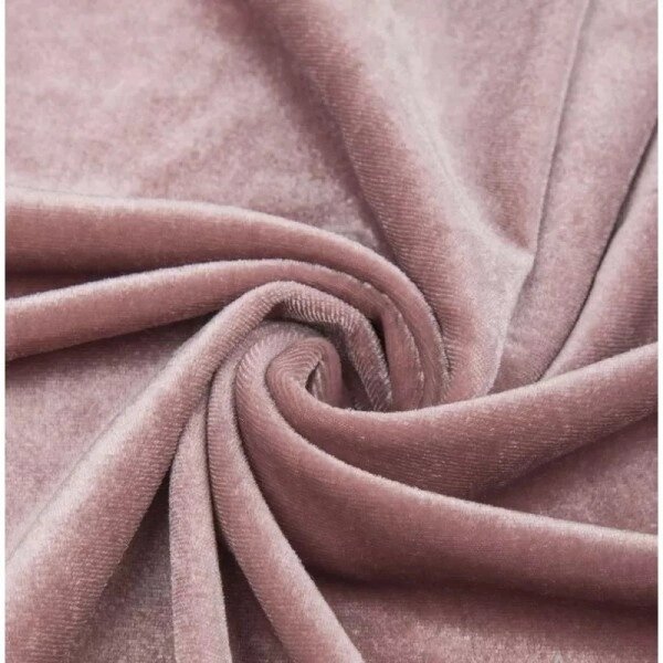 Велюр шир 1,8м (пыльно-розовый) от компании Магазин ШвейМаг - фото 1