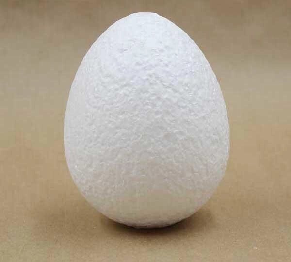 Яйцо из пенопласта фактурное h-7см от компании Магазин ШвейМаг - фото 1