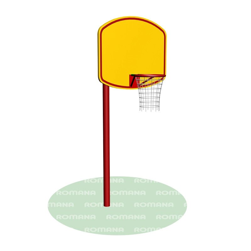 Баскетбольный щит (малый) Romana 203.12.01 от компании ДетямЮга - фото 1