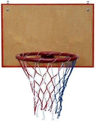 Баскетбольный щит с кольцом Vita 410мм от компании ДетямЮга - фото 1