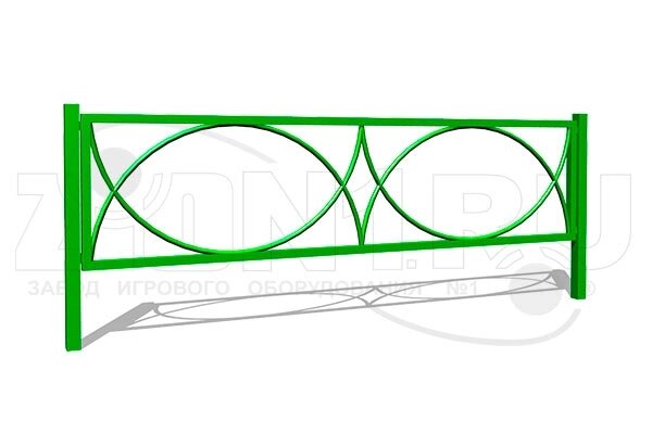 Газонные ограждения АО ЗИОН1 ОГ003 Газонное ограждение ОГ-3 от компании ДетямЮга - фото 1