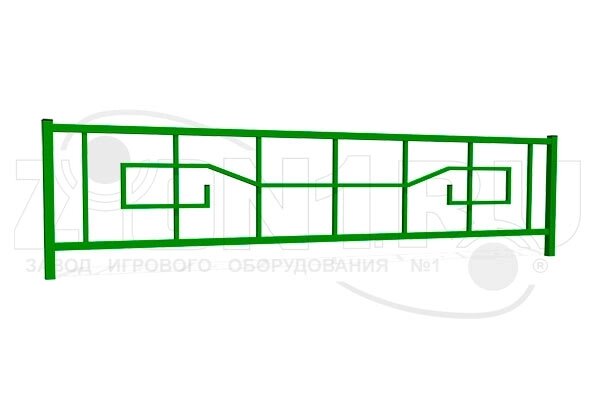 Газонные ограждения АО ЗИОН1 ОГ008 Газонное ограждение ОГ-8 от компании ДетямЮга - фото 1
