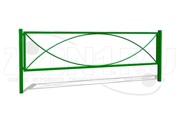 Газонные ограждения АО ЗИОН1 ОГ026 Газонное ограждение ОГ-16 от компании ДетямЮга - фото 1