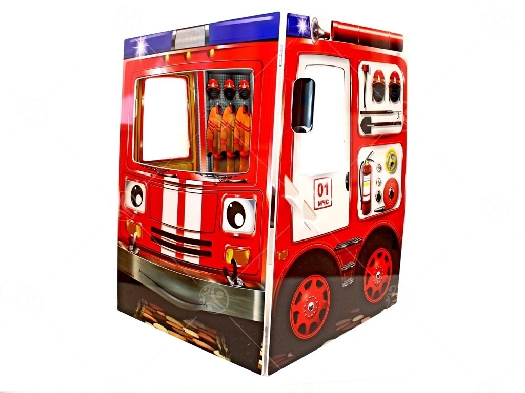 Игровой модуль "Пожарная машина" от компании ДетямЮга - фото 1