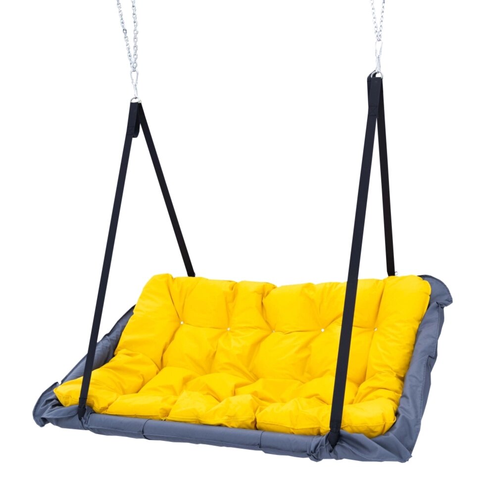 Качели-диван раскладной, 3 положения, для зимы и лета, ширина 1,6 м, до 150 кг. от компании ДетямЮга - фото 1