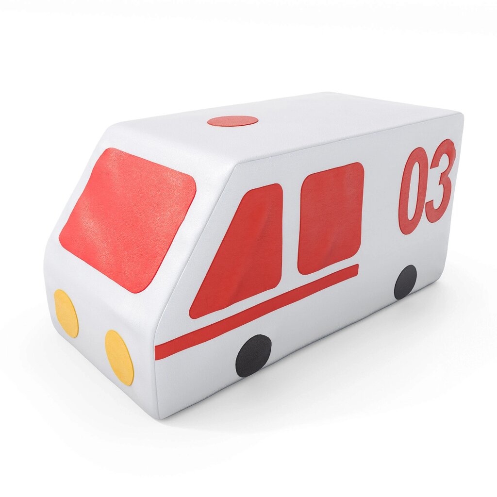 Контурная игрушка Машина скорой помощи от компании ДетямЮга - фото 1