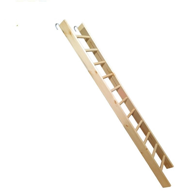 Лестница деревянная с зацепами от компании ДетямЮга - фото 1
