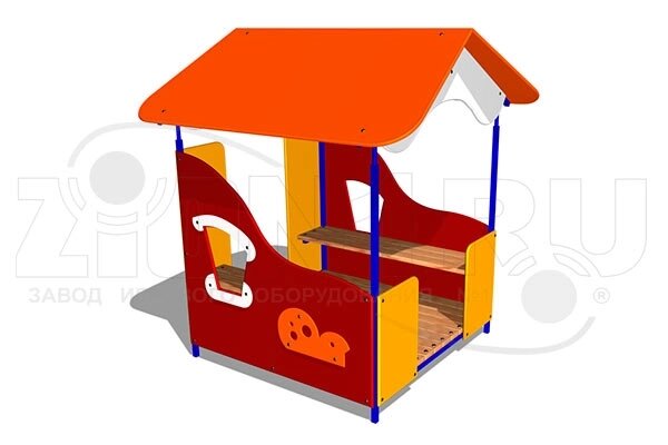 Оборудование для детских площадок АО ЗИОН1 ИМ037 Детский игровой домик «Гном» от компании ДетямЮга - фото 1