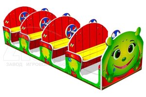 Оборудование для детских площадок АО ЗИОН1 ИМ244 Игровой макет «Машинка Гусеничка»