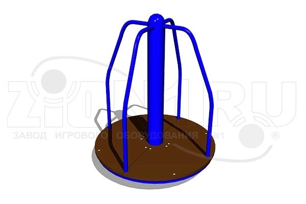 Оборудование для детских площадок АО ЗИОН1 КР011 Карусель «Мини» от компании ДетямЮга - фото 1