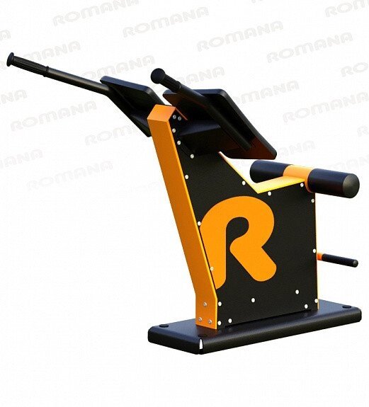 Уличный тренажер для спины наклонный Romana 207.04.10 (класс Премиум) - преимущества