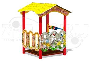 Оборудование для детских площадок АО ЗИОН1 ИМ151 Детский игровой домик «Беседка У1»