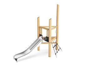Горка City Eco №3 3130х1930х3200, высота ската 1 м