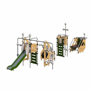 Детский игровой комплекс Romana 057.44.10 в Краснодарском крае от компании ДетямЮга