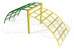 Оборудование для детских площадок АО ЗИОН1 ЭЛ006 Лаз «Мост»